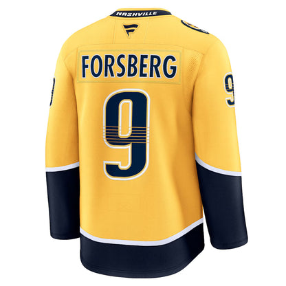 Custom 2026 Predator Home Gold Premium All Stitched Hockey Jersey