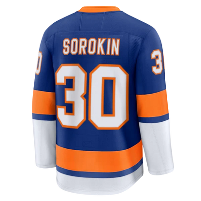 Custom 2026 Home Royal Premium All Stitched Hockey Jersey