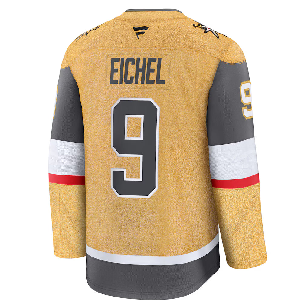 Custom 2026 Home Gold Away White Alternate Gray Premium All Stitched Hockey Jersey