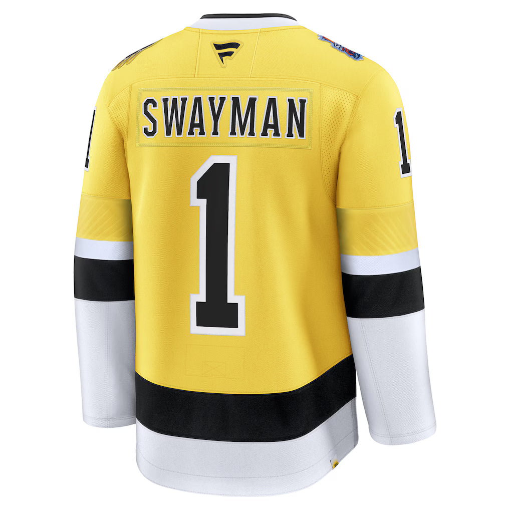 Custom 2026 Bruins Stadium Series Gold Premium All Stitched Hockey Jersey