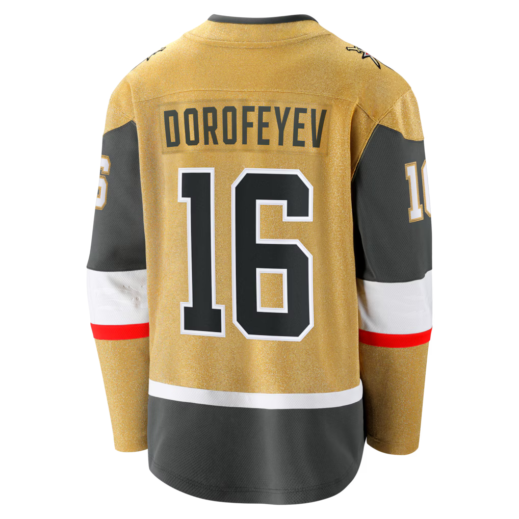 Custom 2026 Home Gold Away White Alternate Gray Premium All Stitched Hockey Jersey