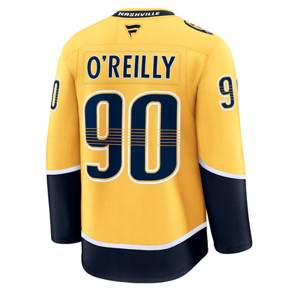 Custom 2026 Predator Home Gold Premium All Stitched Hockey Jersey