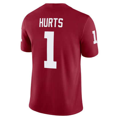 Custom Baker Mayfield Oklahoma Sooners Crimson White Limited Football Jersey -All Stitched