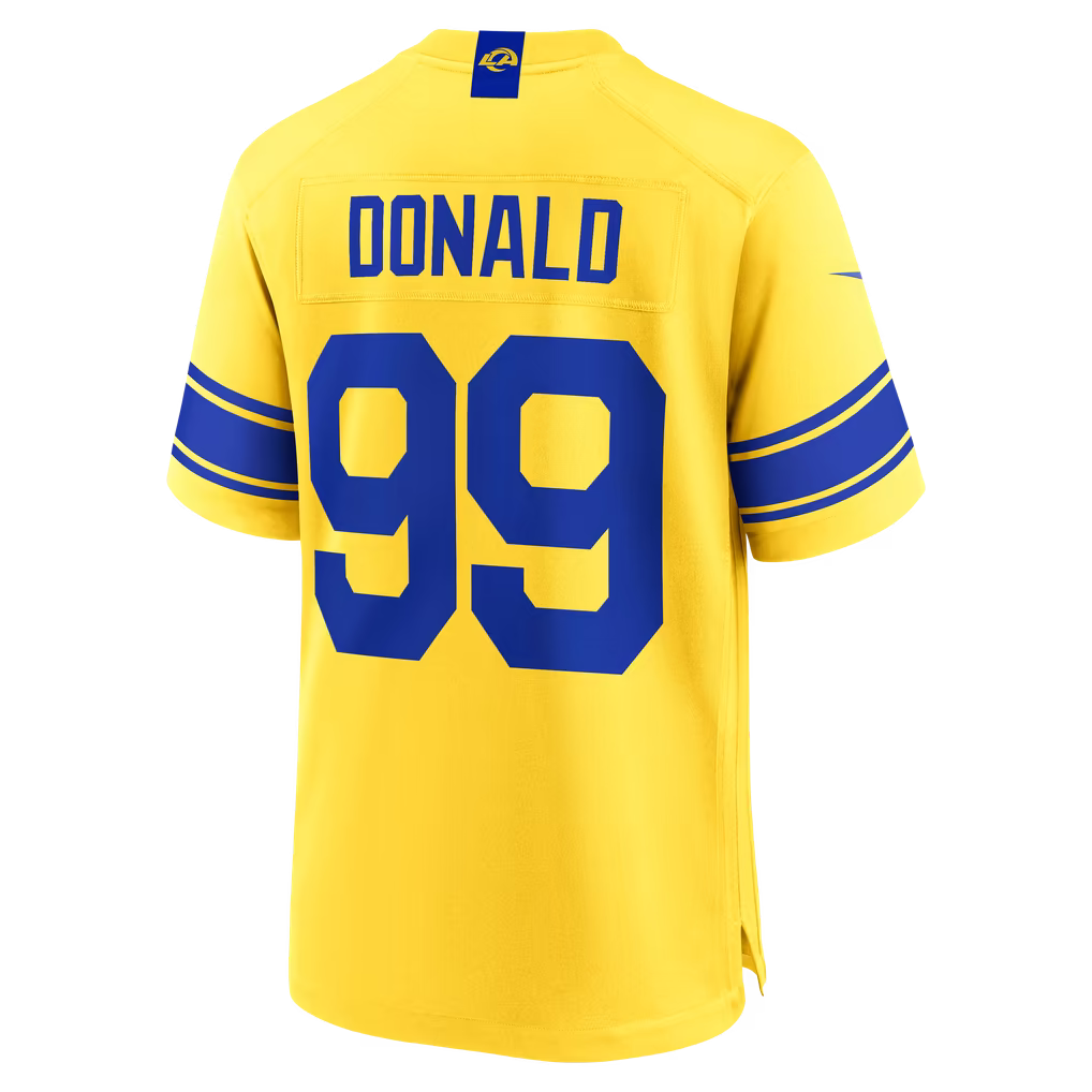Custom Puka Nacua Rams Classic Sol 2026 Rivalries Limited Football Jersey -All Stitched