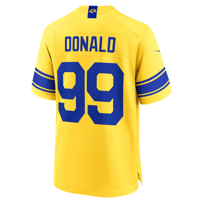 Custom Puka Nacua Rams Classic Sol 2026 Rivalries Limited Football Jersey -All Stitched