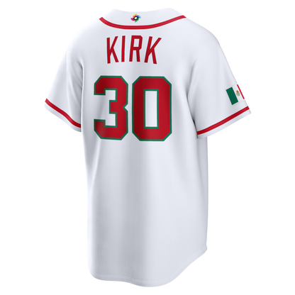 Custom Mexico All Stitched Jersey Green 2026 World Baseball Classic