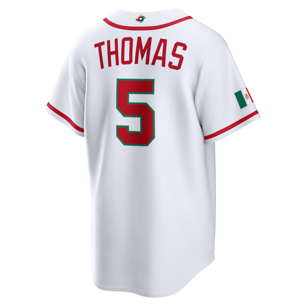 Custom Mexico All Stitched Jersey Green 2026 World Baseball Classic