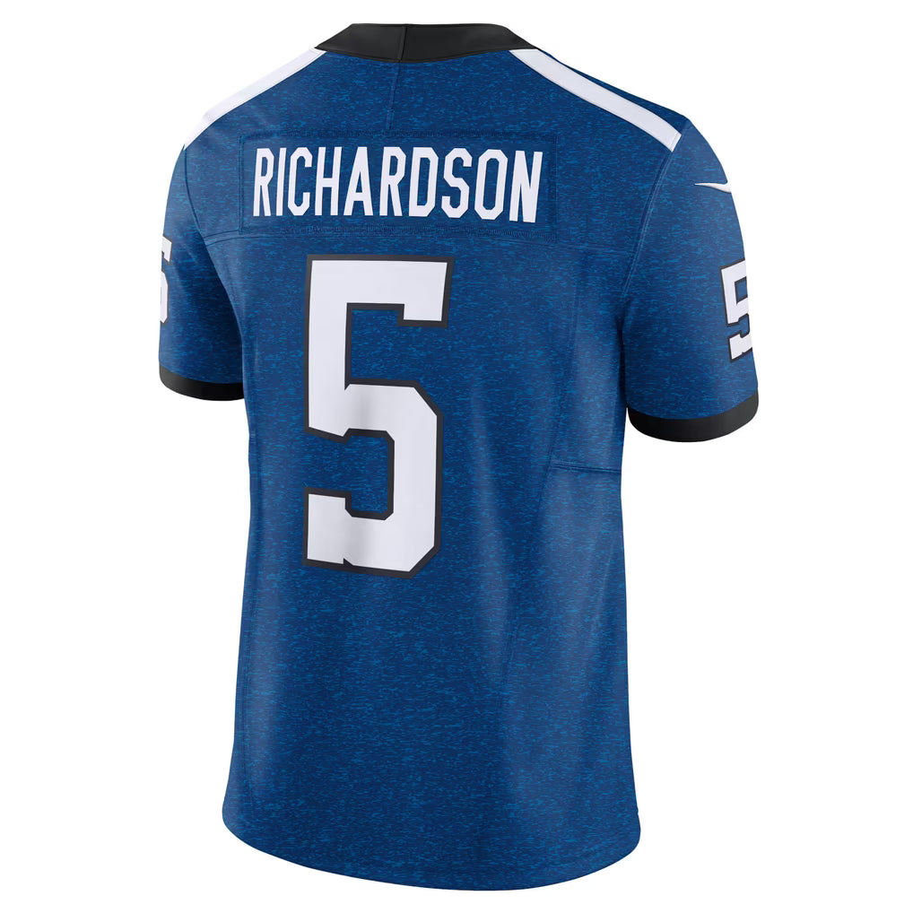 Custom Alternate Indiana Nights Jonathan Taylor Colts Royal Limited Football Jersey -All Stitched