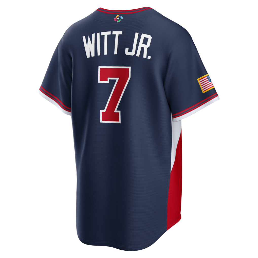 Custom USA All Stitched Jersey Navy 2026 World Baseball Classic