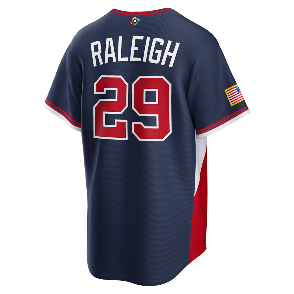 Custom USA All Stitched Jersey Navy 2026 World Baseball Classic