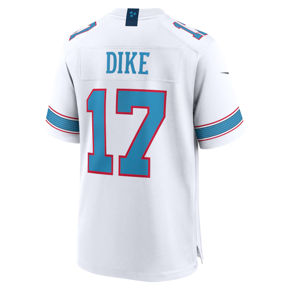Custom Titans 2026 Vapor Light Blue White Limited Football Jersey -All Stitched