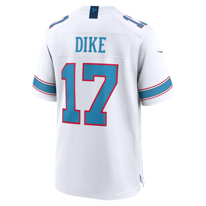 Custom Titans 2026 Vapor Light Blue White Limited Football Jersey -All Stitched