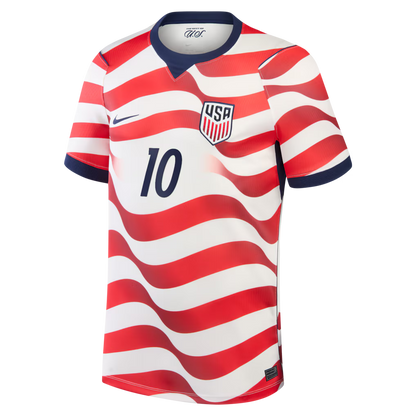 Custom Men‘s 2026 Home White USA Soccer Jersey – Personalized Name & Number