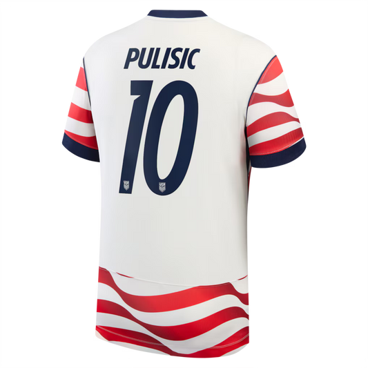 Custom Men‘s 2026 Home White USA Soccer Jersey – Personalized Name & Number