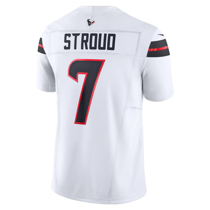 Custom C.J. Stroud Texans Navy White Red Limited Football Jersey -All Stitched