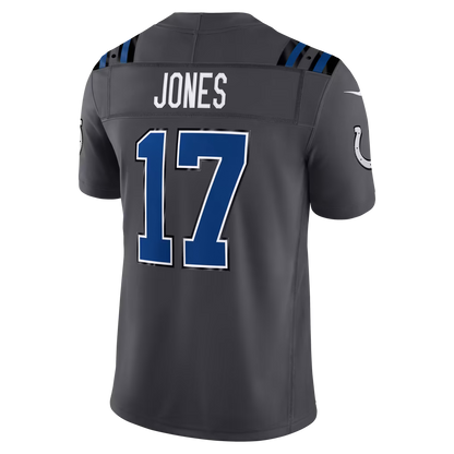 Custom 2026 Rivalries Jonathan Taylor Colts Anthracite Limited Football Jersey -All Stitched