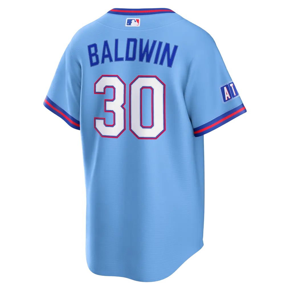 Custom Powder Blue 2026 City Connect Stadium Jersey - All Stitched