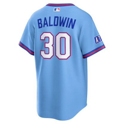 Custom Powder Blue 2026 City Connect Stadium Jersey - All Stitched