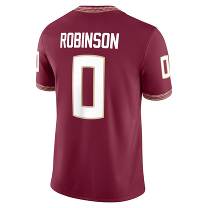 Custom Jameis Winston Florida State Seminoles Garnet Limited Football Jersey -All Stitched