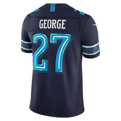 Custom Titans 2026 Rivalries Collection Navy Limited Football Jersey -All Stitched