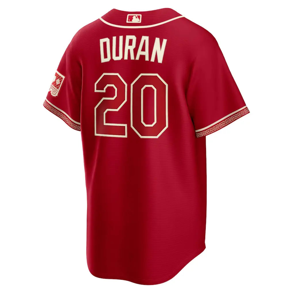Custom Red 2026 City Connect Stadium Jersey - All Stitched
