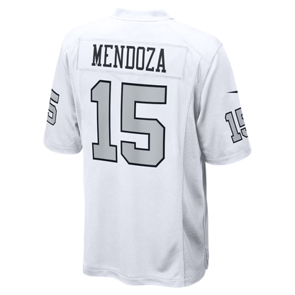 Raiders White Alternate Jersey Custom Stitched Name & Number