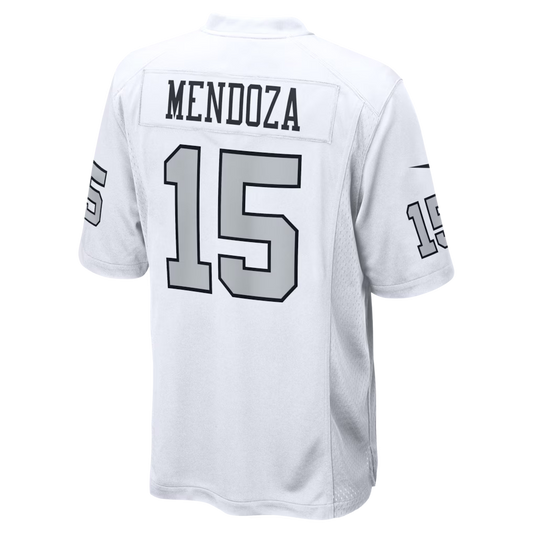 Raiders White Alternate Jersey Custom Stitched Name & Number