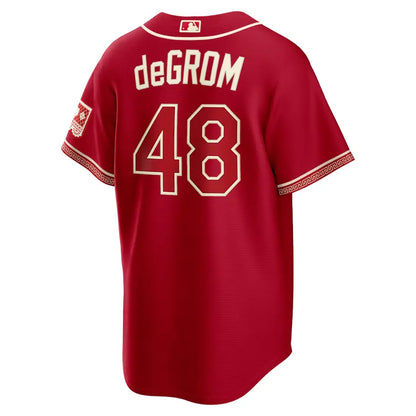 Custom Red 2026 City Connect Stadium Jersey - All Stitched