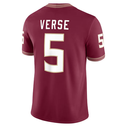 Custom Jameis Winston Florida State Seminoles Garnet Limited Football Jersey -All Stitched