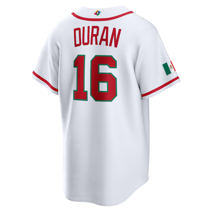 Custom Mexico All Stitched Jersey Green 2026 World Baseball Classic