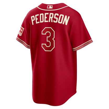 Custom Red 2026 City Connect Stadium Jersey - All Stitched