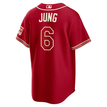 Custom Red 2026 City Connect Stadium Jersey - All Stitched