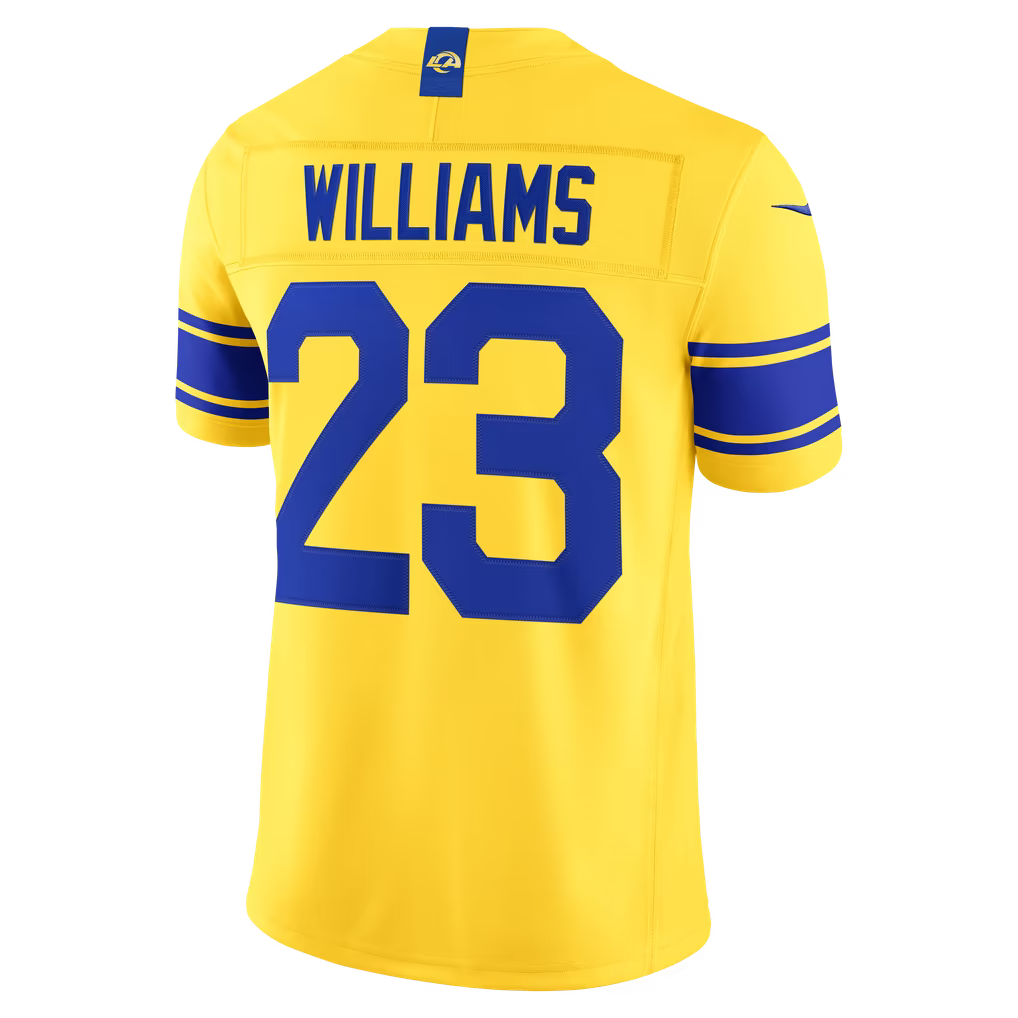 Custom Puka Nacua Rams Classic Sol 2026 Rivalries Limited Football Jersey -All Stitched