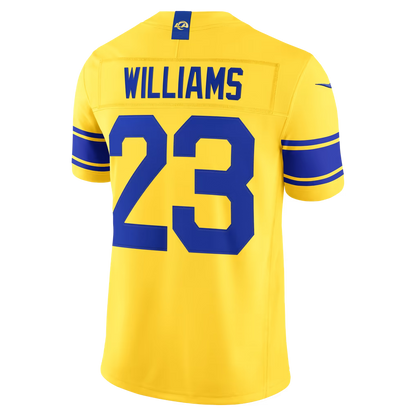 Custom Puka Nacua Rams Classic Sol 2026 Rivalries Limited Football Jersey -All Stitched