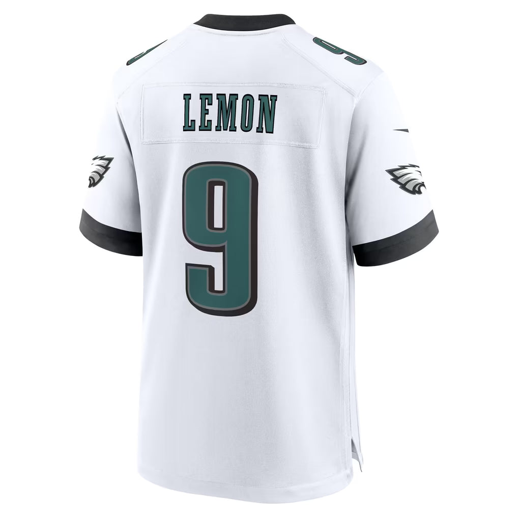 Custom Makai Lemon Kelly Green Black White Alternate Limited Football Jersey -All Stitched