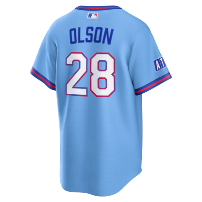 Custom Powder Blue 2026 City Connect Stadium Jersey - All Stitched