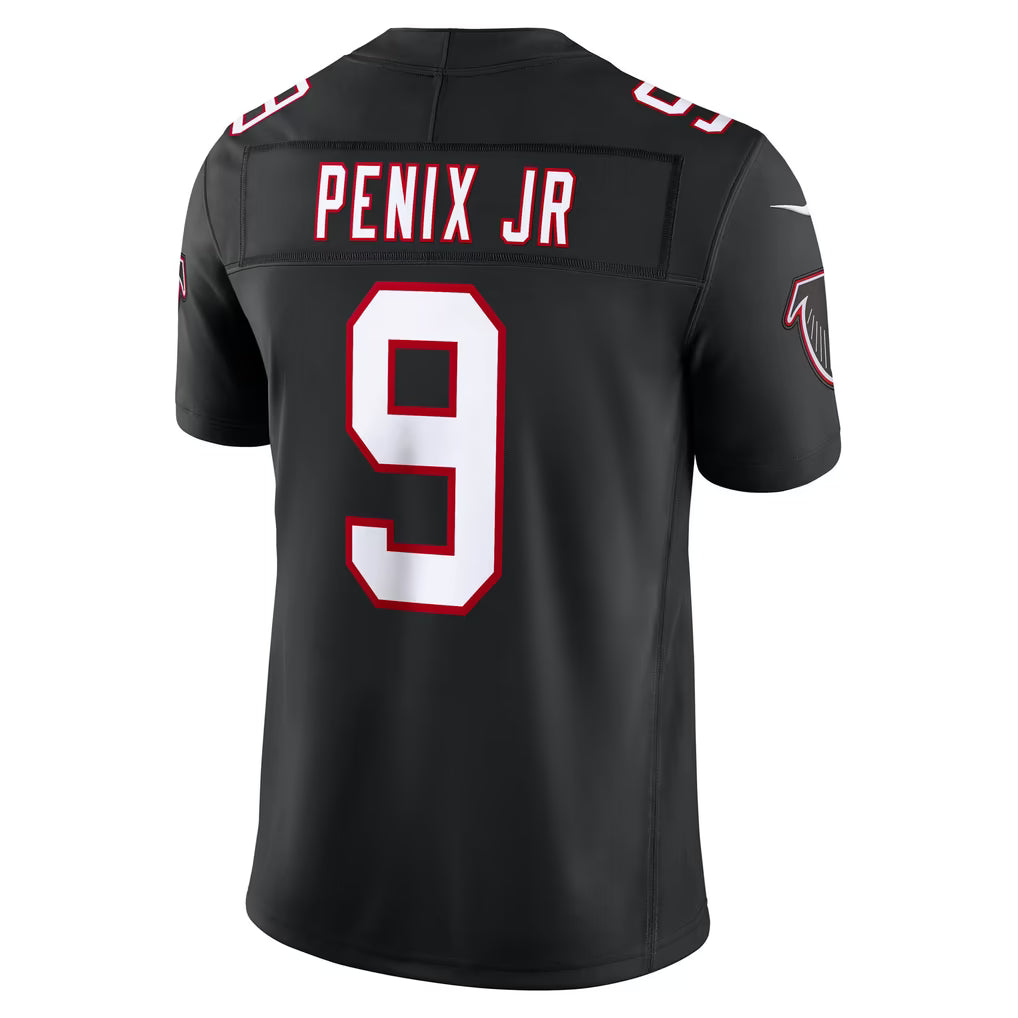 Custom Michael Penix Jr. Black White Red Limited Football Jersey -All Stitched