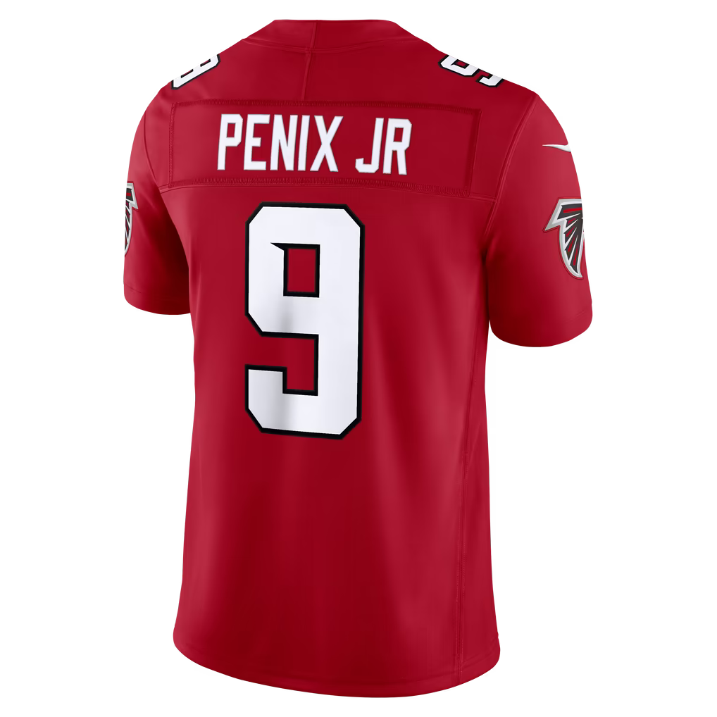 Custom Michael Penix Jr. Black White Red Limited Football Jersey -All Stitched