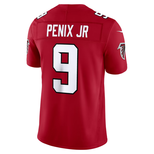 Custom Michael Penix Jr. Black White Red Limited Football Jersey -All Stitched