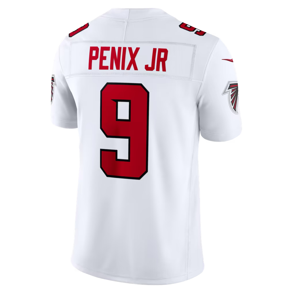 Custom Michael Penix Jr. Black White Red Limited Football Jersey -All Stitched