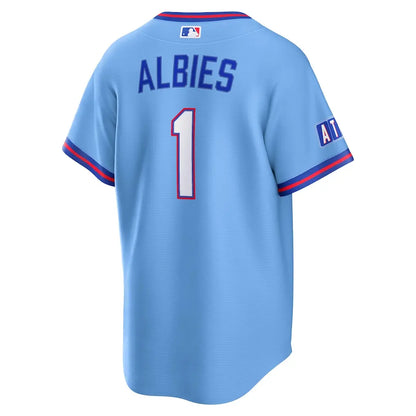 Custom Powder Blue 2026 City Connect Stadium Jersey - All Stitched