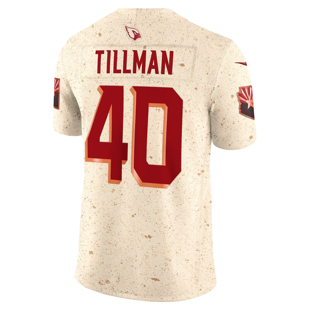 Custom 2026 Rivalries Pat Tillman Natural Limited Football Jersey -All Stitched