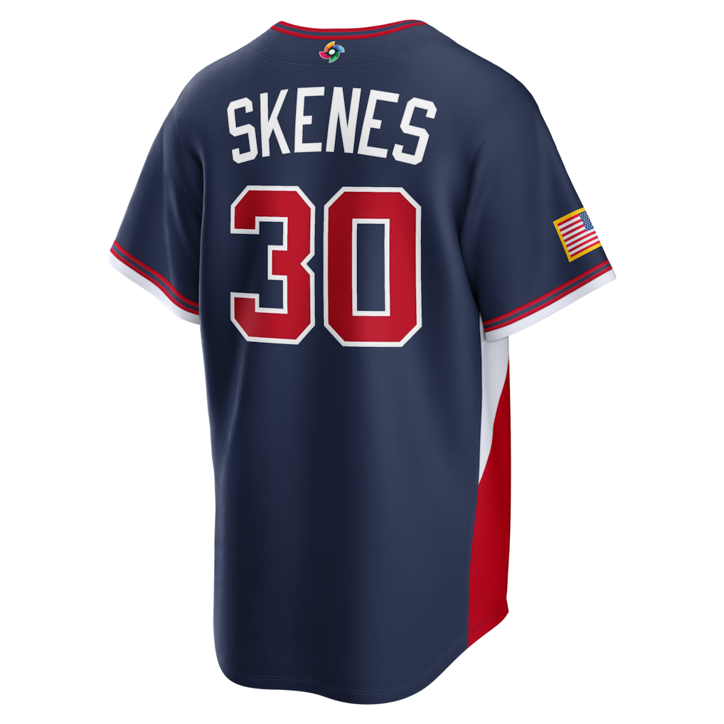 Custom USA All Stitched Jersey Navy 2026 World Baseball Classic