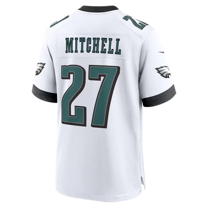 Custom Quinyon Mitchell Kelly Green Black White Alternate Limited Football Jersey -All Stitched