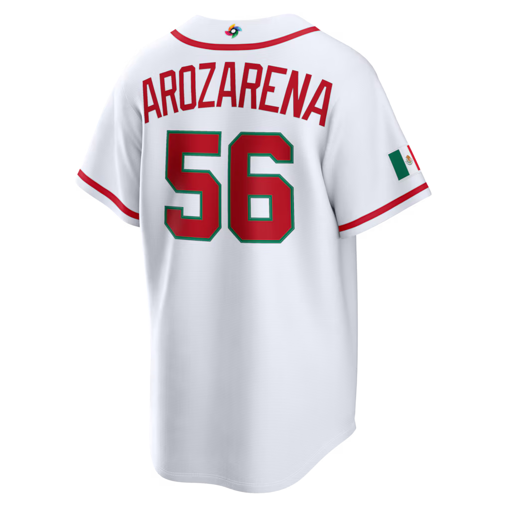 Custom Mexico All Stitched Jersey Green 2026 World Baseball Classic