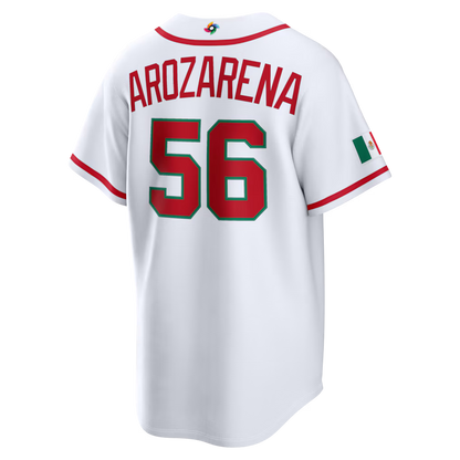 Custom Mexico All Stitched Jersey Green 2026 World Baseball Classic