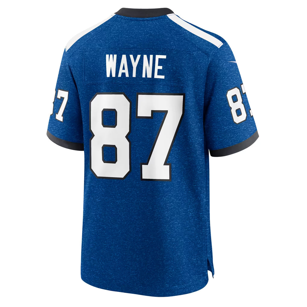 Custom Alternate Indiana Nights Jonathan Taylor Colts Royal Limited Football Jersey -All Stitched