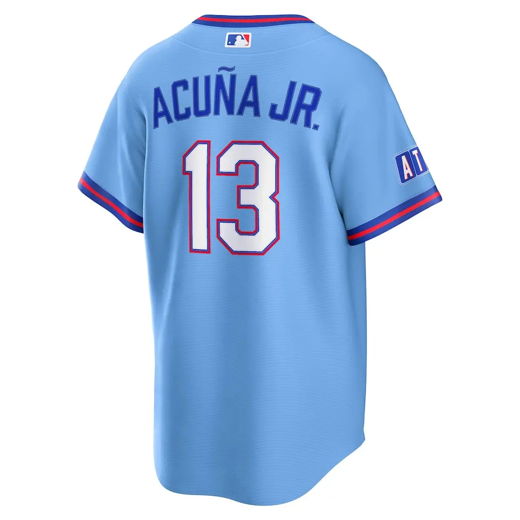 Custom Powder Blue 2026 City Connect Stadium Jersey - All Stitched