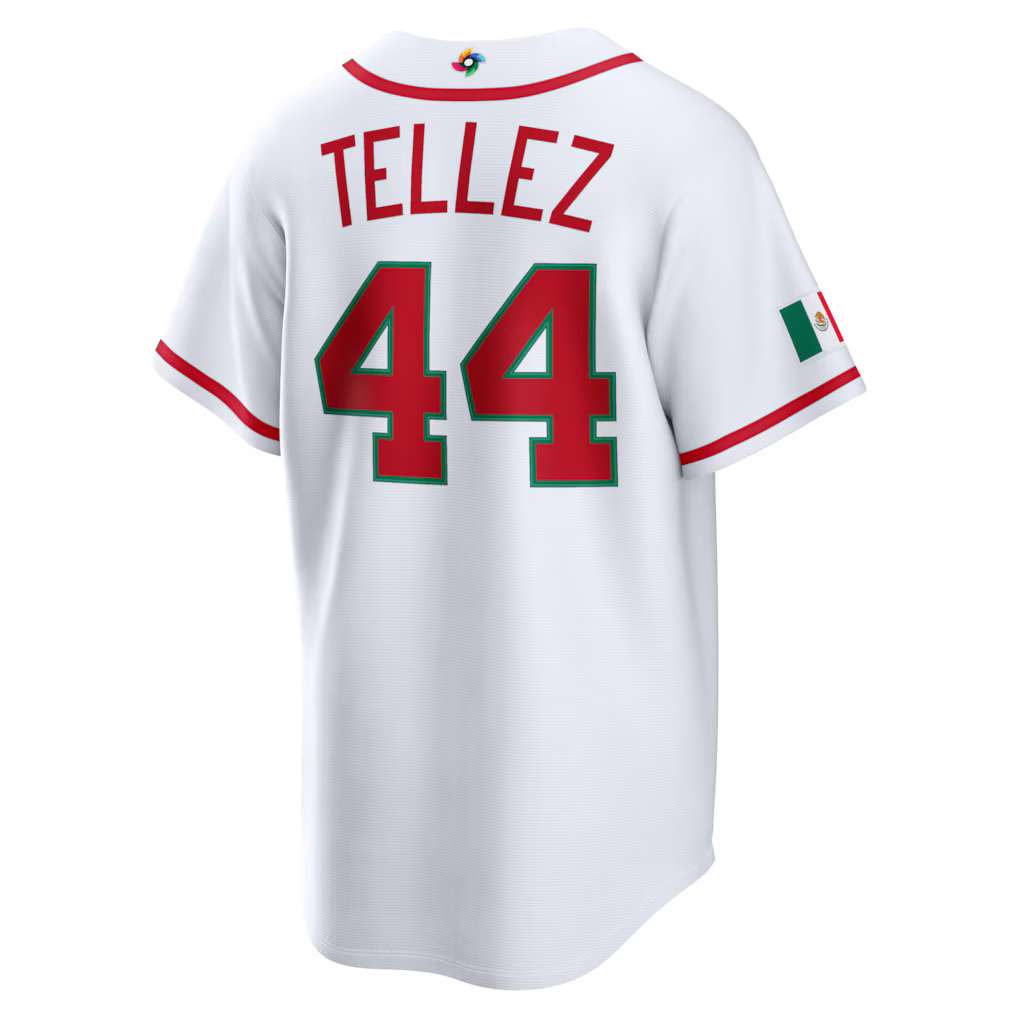 Custom Mexico All Stitched Jersey Green 2026 World Baseball Classic