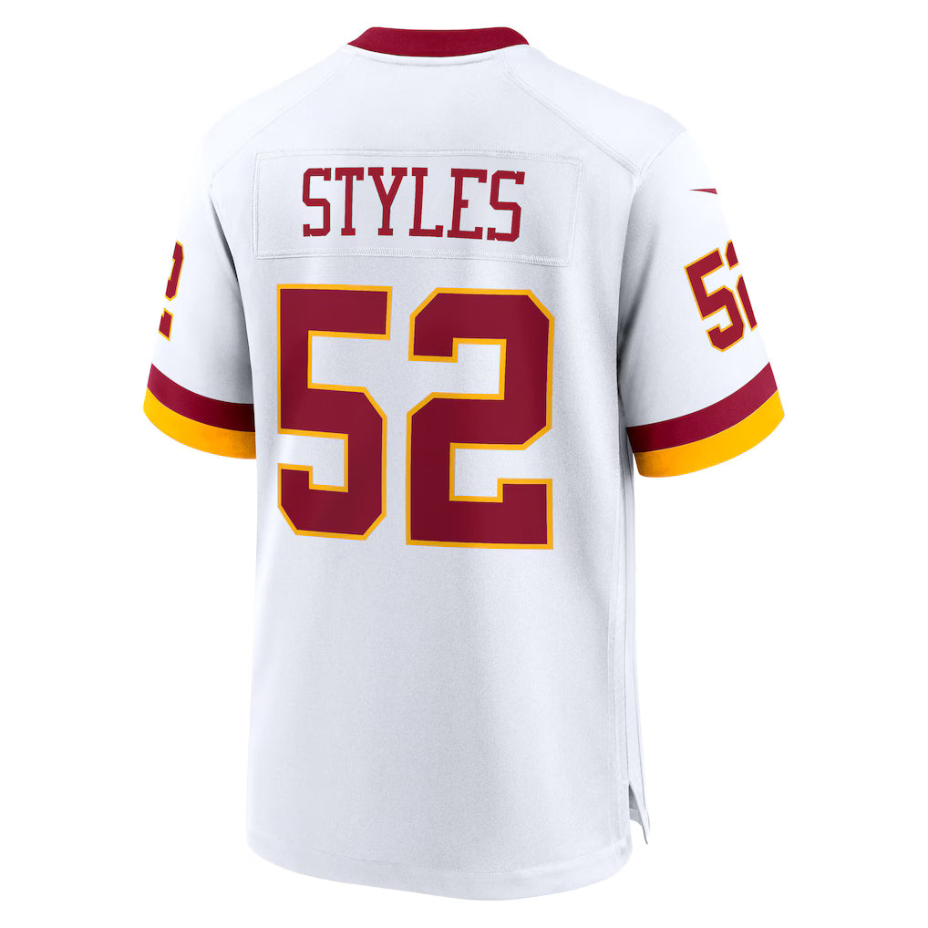 Custom 2026 Jayden Daniels Hail Raiser Terry McLaurin White Black Burgundy White Limited Football Jersey -All Stitched